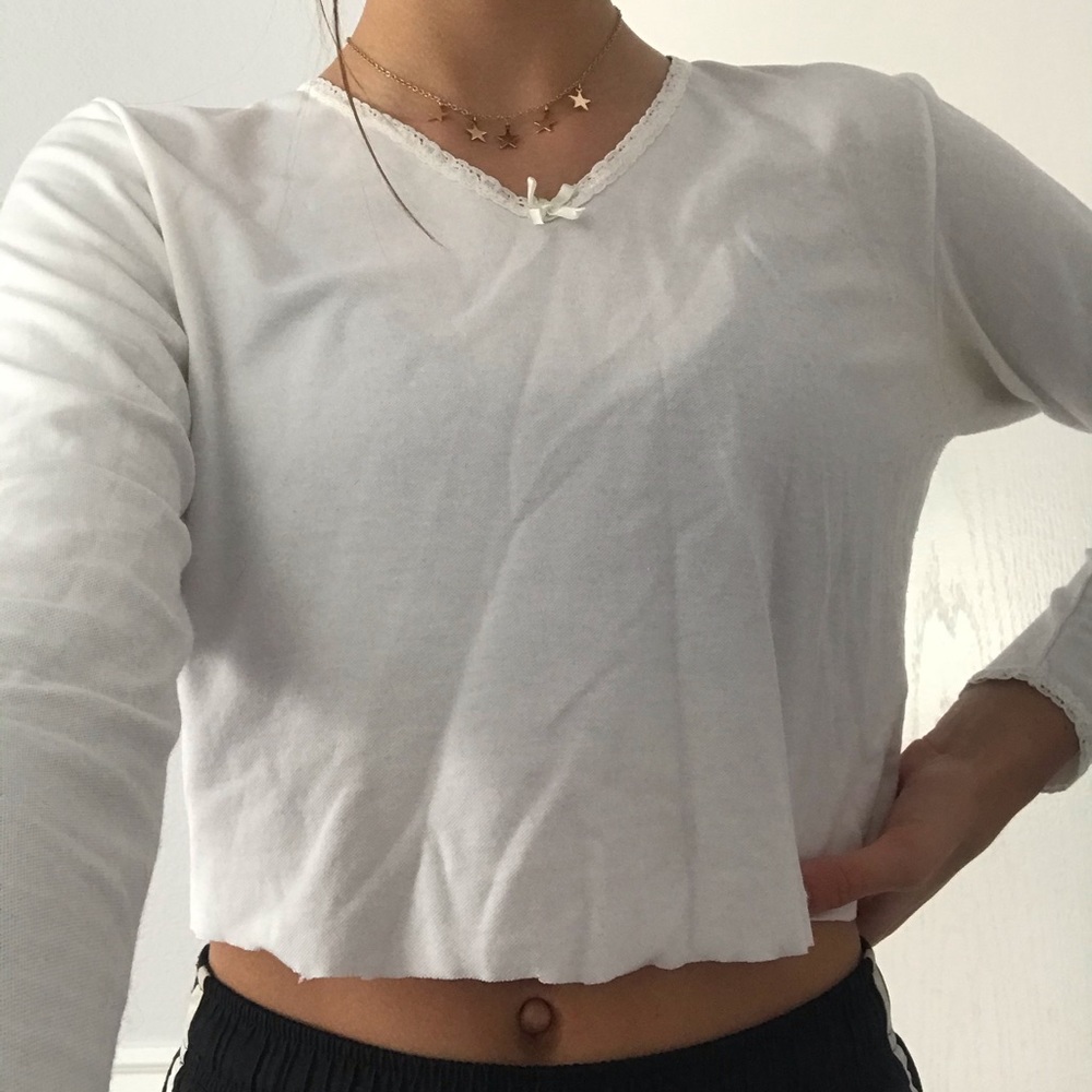 white long sleeve